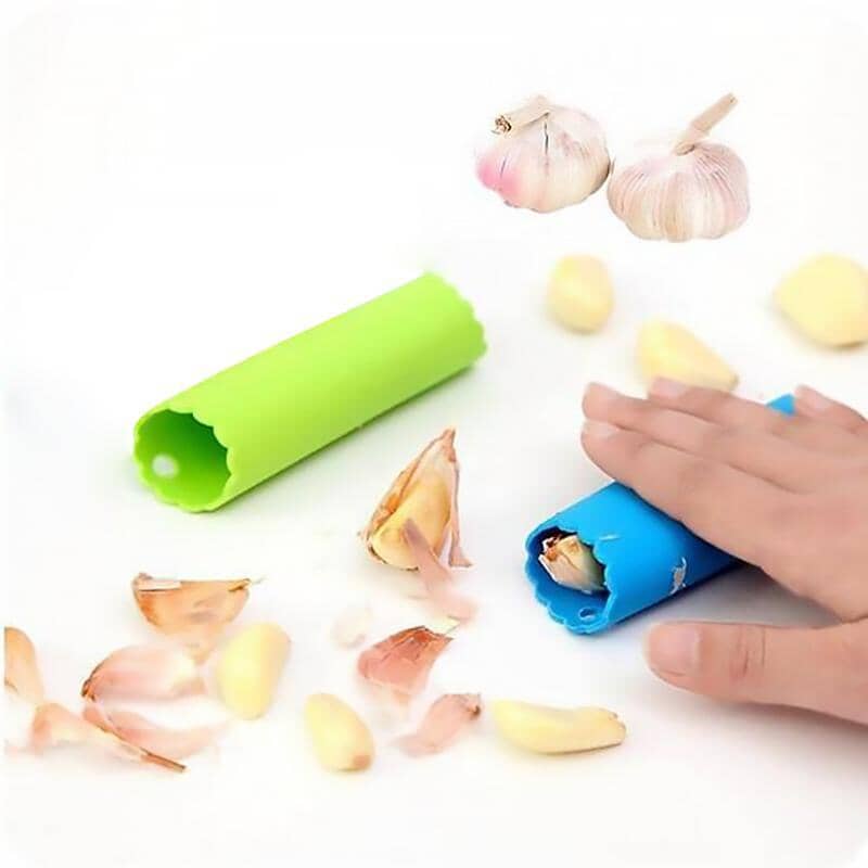 Effortless Rolling Garlic Skin Remover for Quick Peeling