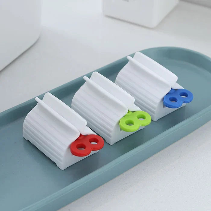 3Pcs Rolling Toothpaste Squeezer