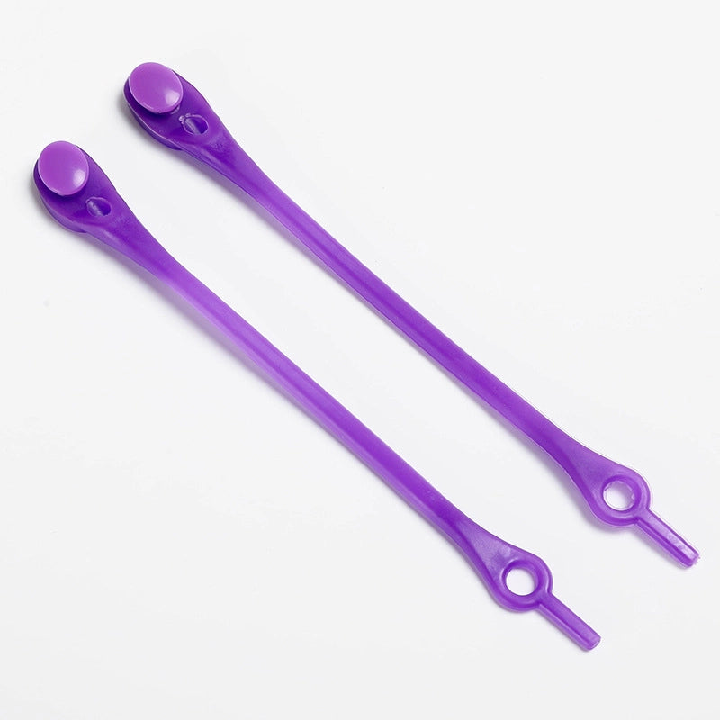 12/24pcs Pack Lazy Elastic Shoelaces