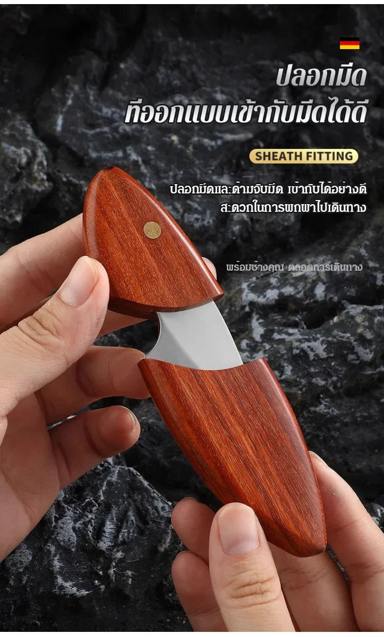Dolphin-shaped portable knife