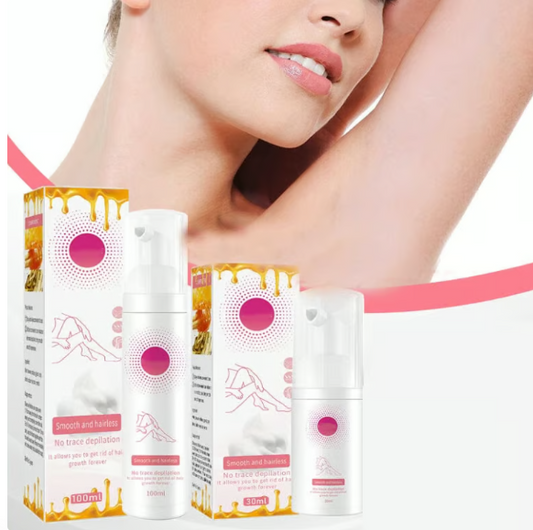 Smooth as Honey: Mousse Hair Removal Spray
