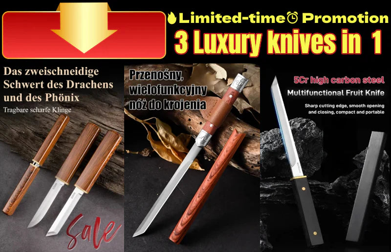 3Pcs Multifunctional Knife Tool