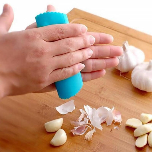 Effortless Rolling Garlic Skin Remover for Quick Peeling