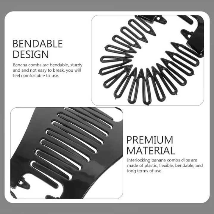 Flexible Interlocking Banana Clips