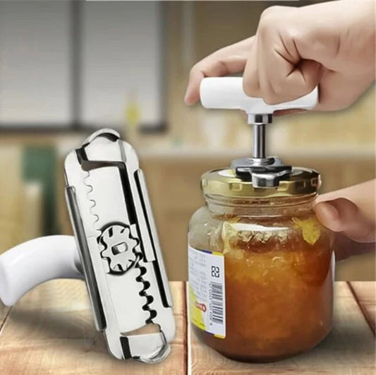 Retractable Multi-Purpose Bottle Opener